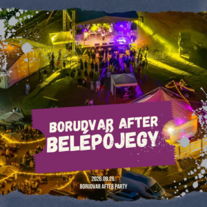 Elővételes Borudvar After belépőjegy